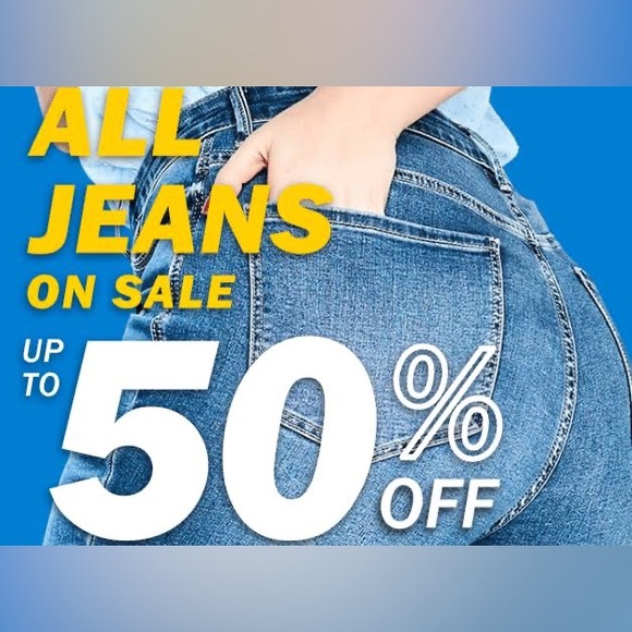 Riders by Lee Denim - 50% OFF ALL JEANS TODAY ONLY!